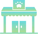 Icône boutique animalerie
